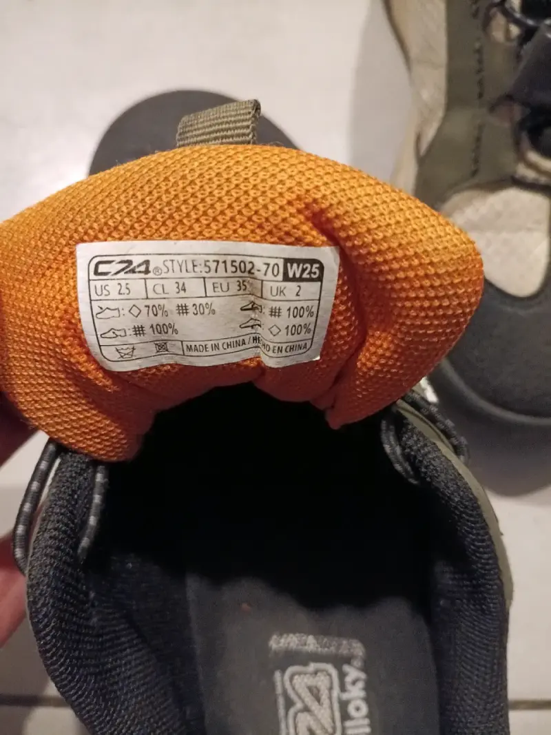 Zapatillas de trekking niños n°34 Colloky - 4