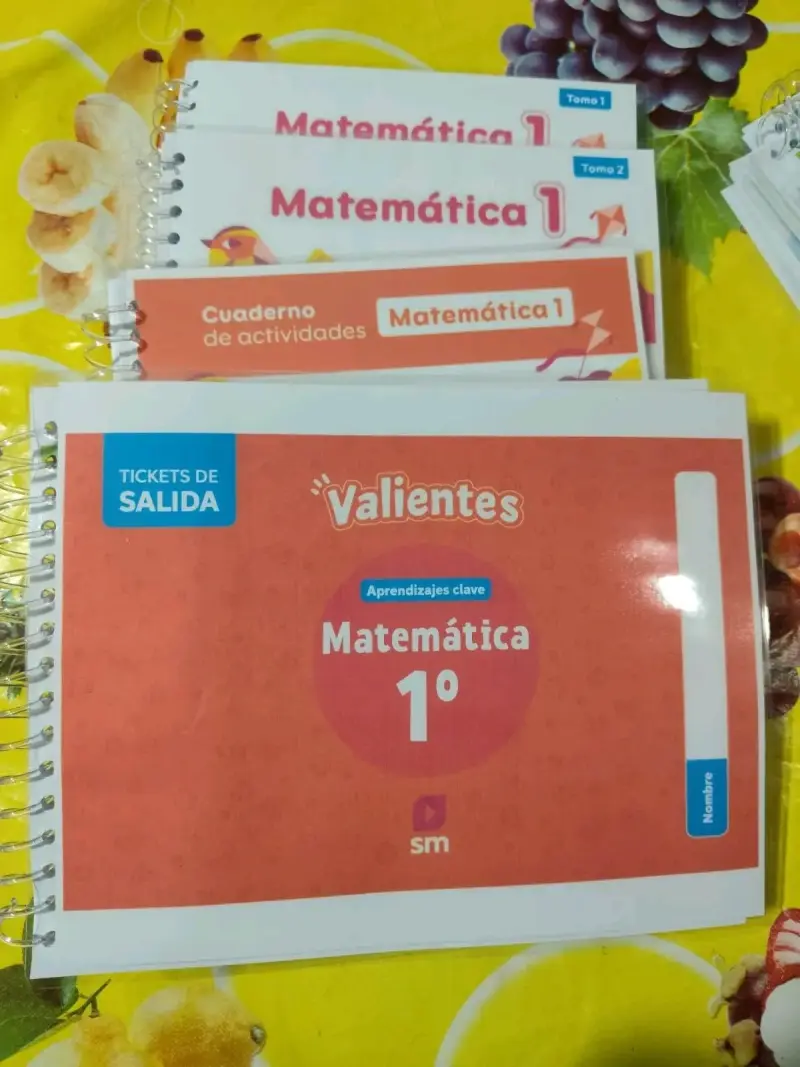 Matemáticas 1° Básico SM Valientes