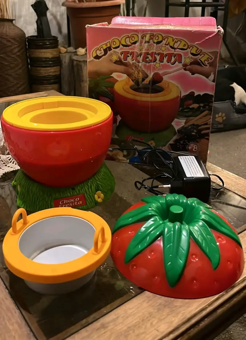 Chocolatera eléctrica Choco Fondue Fresa - 2