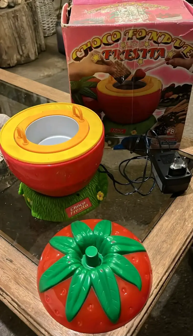Chocolatera eléctrica Choco Fondue Fresa - 3