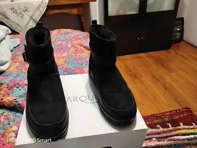 Botines Marquis  Negros de Mujer con Hebilla - miniatura 1