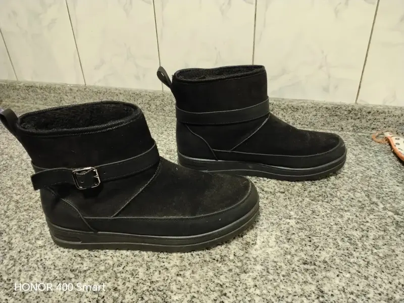 Botines Marquis Negros de Mujer con Hebilla - 3