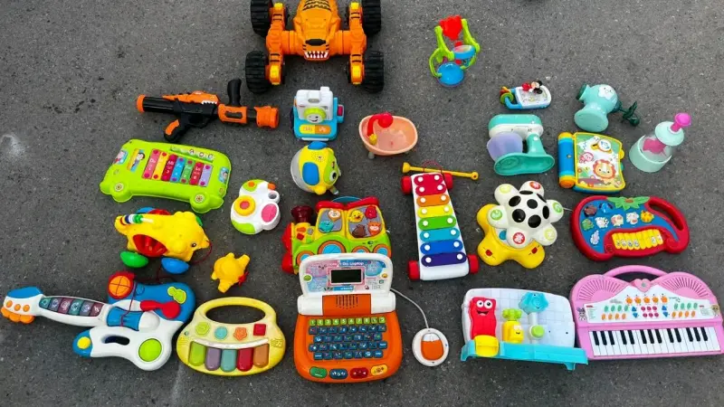 Lote de juguetes educativos y musicales para niños - 1