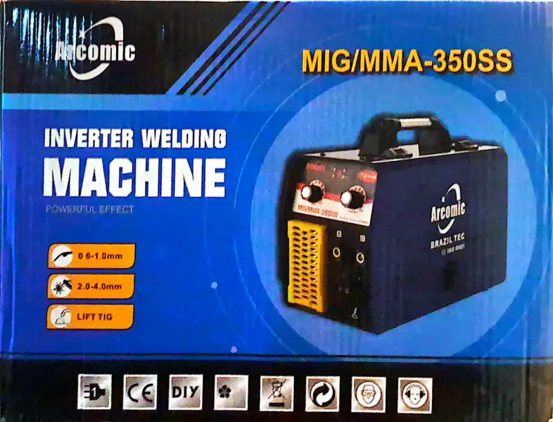 Soldadora Inverter Arcomic MIG/MMA-350SS - 3