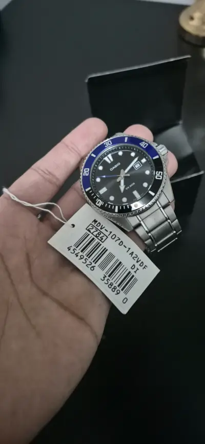 Reloj Casio  Marlin original  resistente al agua - miniatura 1