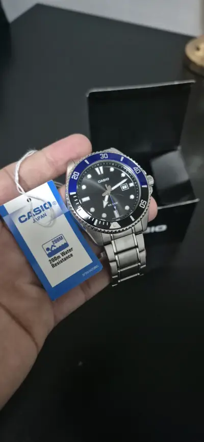 Reloj Casio  Marlin original  resistente al agua - miniatura 2