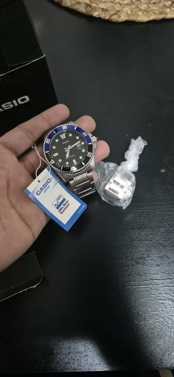 Reloj Casio  Marlin original  resistente al agua - 5