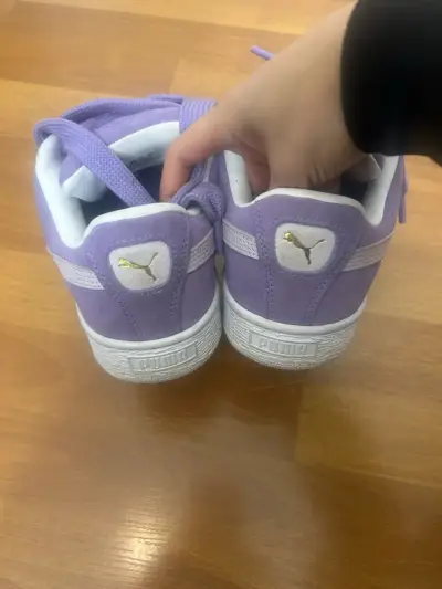 Zapatillas Puma Suede  moradas - miniatura 3