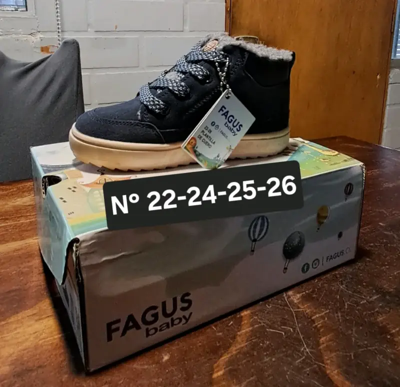 Botines de bebé Fagus con forro interior