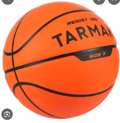 Balón de baloncesto Tarmak Resist 100 tamaño 7 - miniatura 1