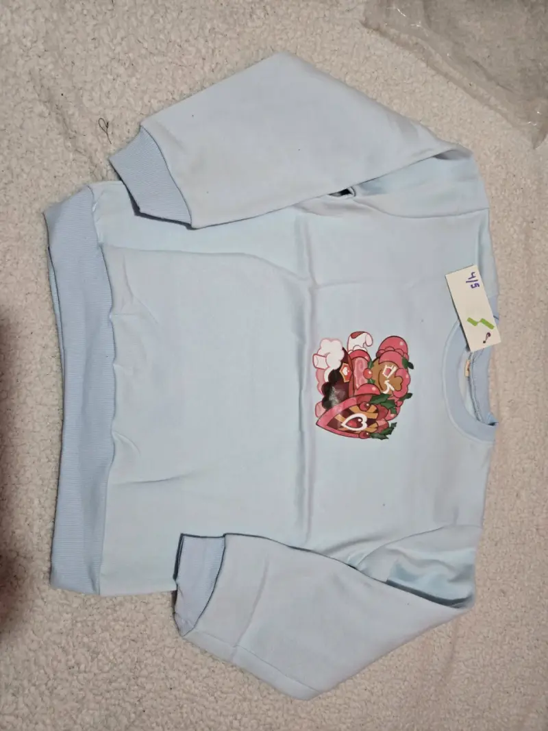 Polerón infantil de algodón con estampado divertido - 3