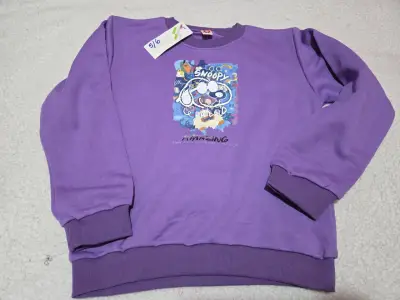 Polerón infantil de algodón con estampado divertido - miniatura 5