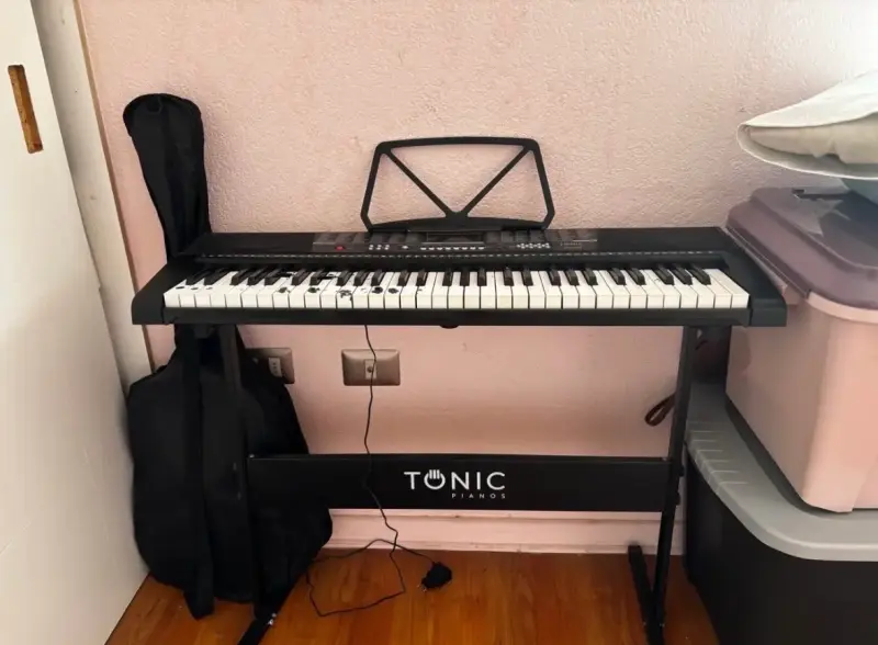 Teclado electrónico Tonic con soporte y banco - 4