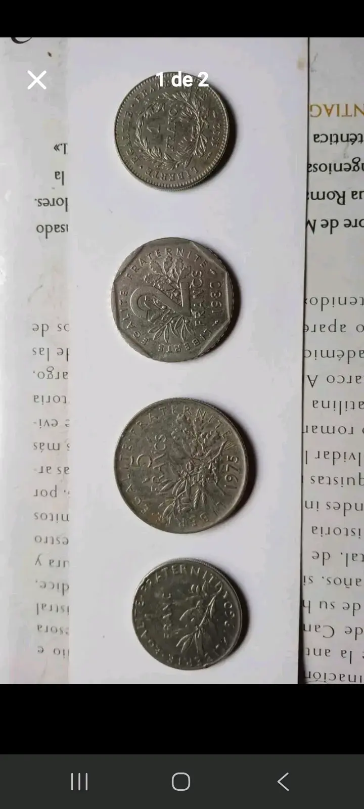 Colección de Monedas Antiguas Francesas - 2