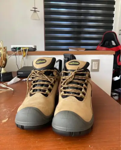Botas de trabajo Maxwork color beige - miniatura 1