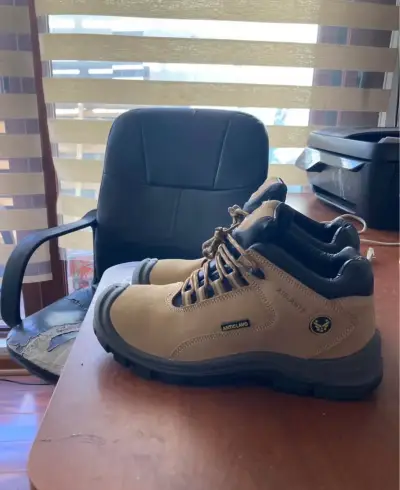 Botas de trabajo Maxwork color beige - miniatura 2