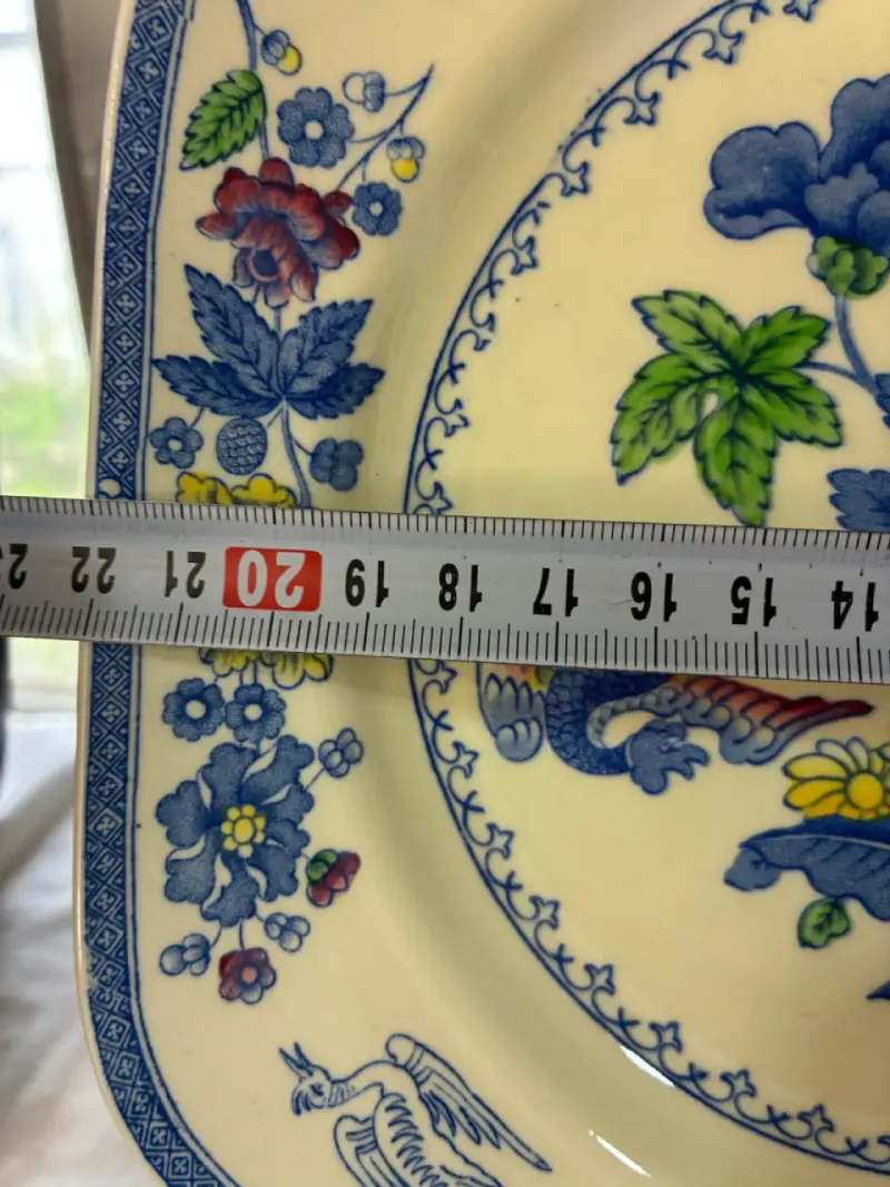 Plato decorativo cuadrado Spode Royal Jasmine - 2