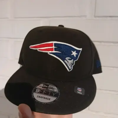 Gorra New Era Patriots Snapback Negra - miniatura 1