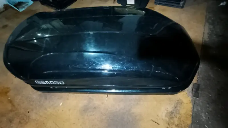 Baúl de Techo Menabo Negro para Auto - 2