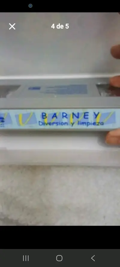 VHS Barney Diversión y Limpieza en Español - miniatura 4