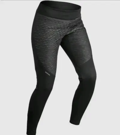 Leggings térmicos negros para mujer - miniatura 1