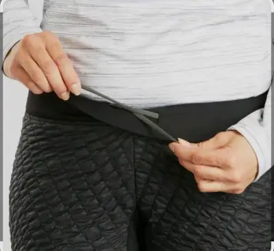 Leggings térmicos negros para mujer - miniatura 2
