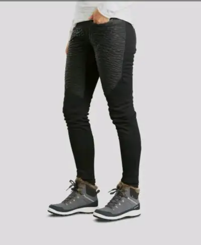 Leggings térmicos negros para mujer - miniatura 4
