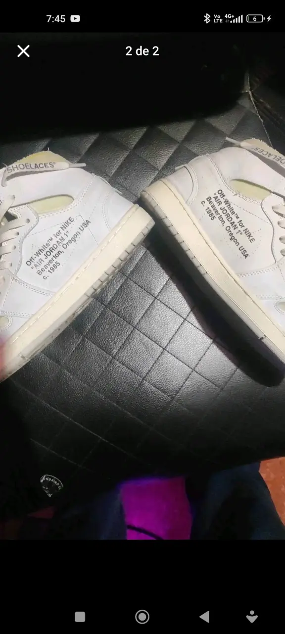 Vop Jordan 1 offwhite - 2