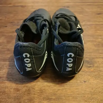 Botines de fútbol Adidas Copa negros para césped - miniatura 4