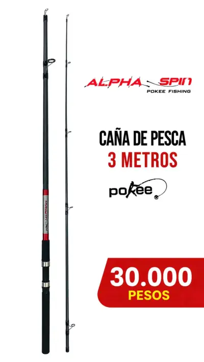 Caña de Pesca Pokee Alpha Spin 3 Metros - miniatura 1