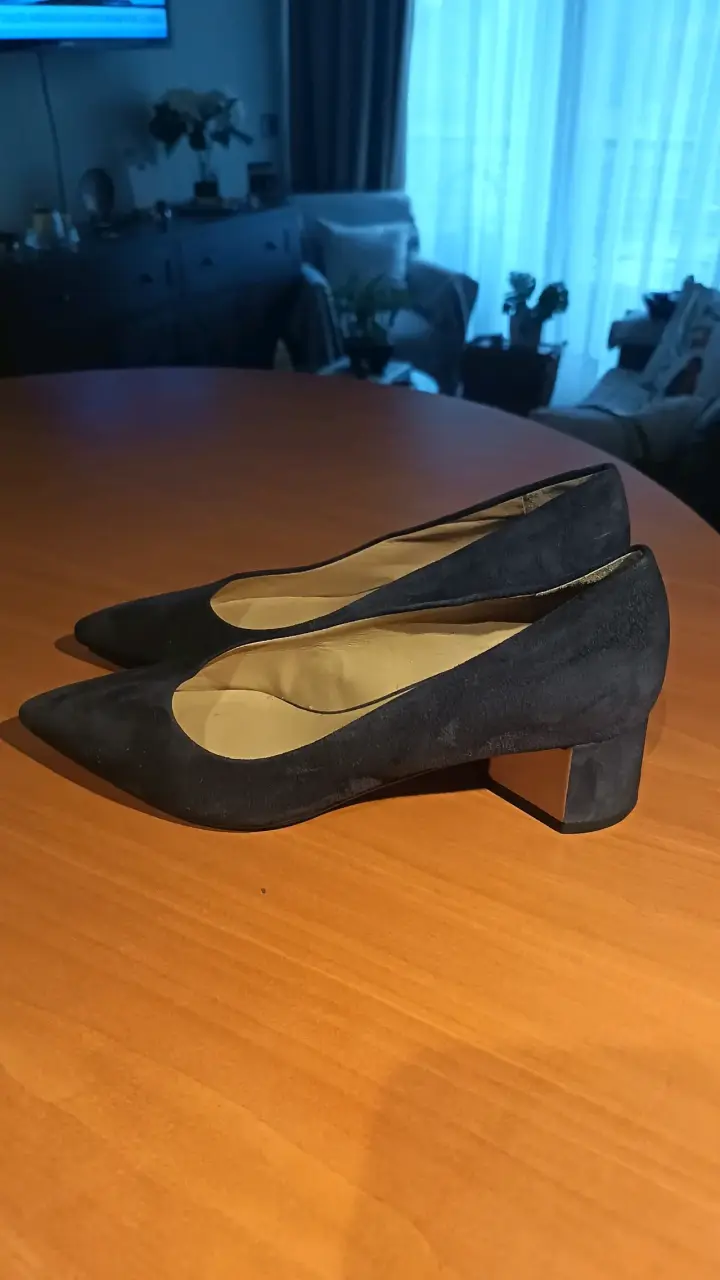 Zapatos de tacón bajo negro Franco Sarto - 1