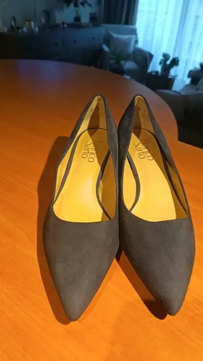 Zapatos de tacón bajo negro Franco Sarto - miniatura 5