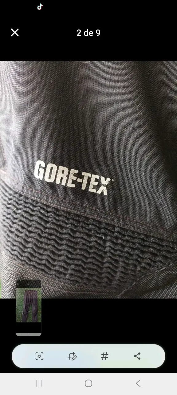 Pantalones de moto Bikers Gore-Tex negros - 2