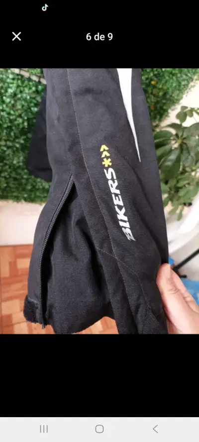Pantalones de moto Bikers Gore-Tex negros - miniatura 6