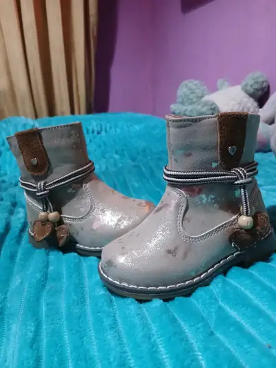 Botas de cuero para bebé Fagus Baby N°21 - miniatura 2