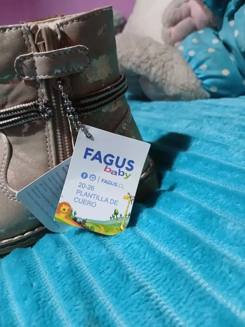 Botas de cuero para bebé Fagus Baby N°21 - 3