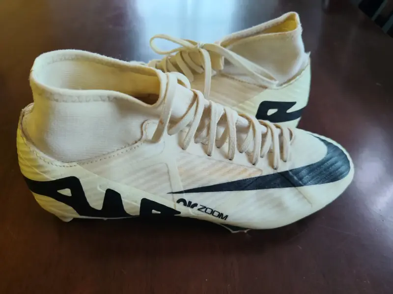 Botines de fútbol Nike Zoom blancos - 1