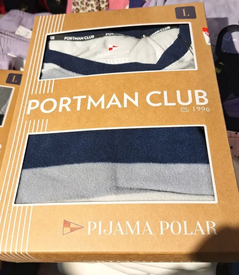 Pijama polar Portman Club talla L