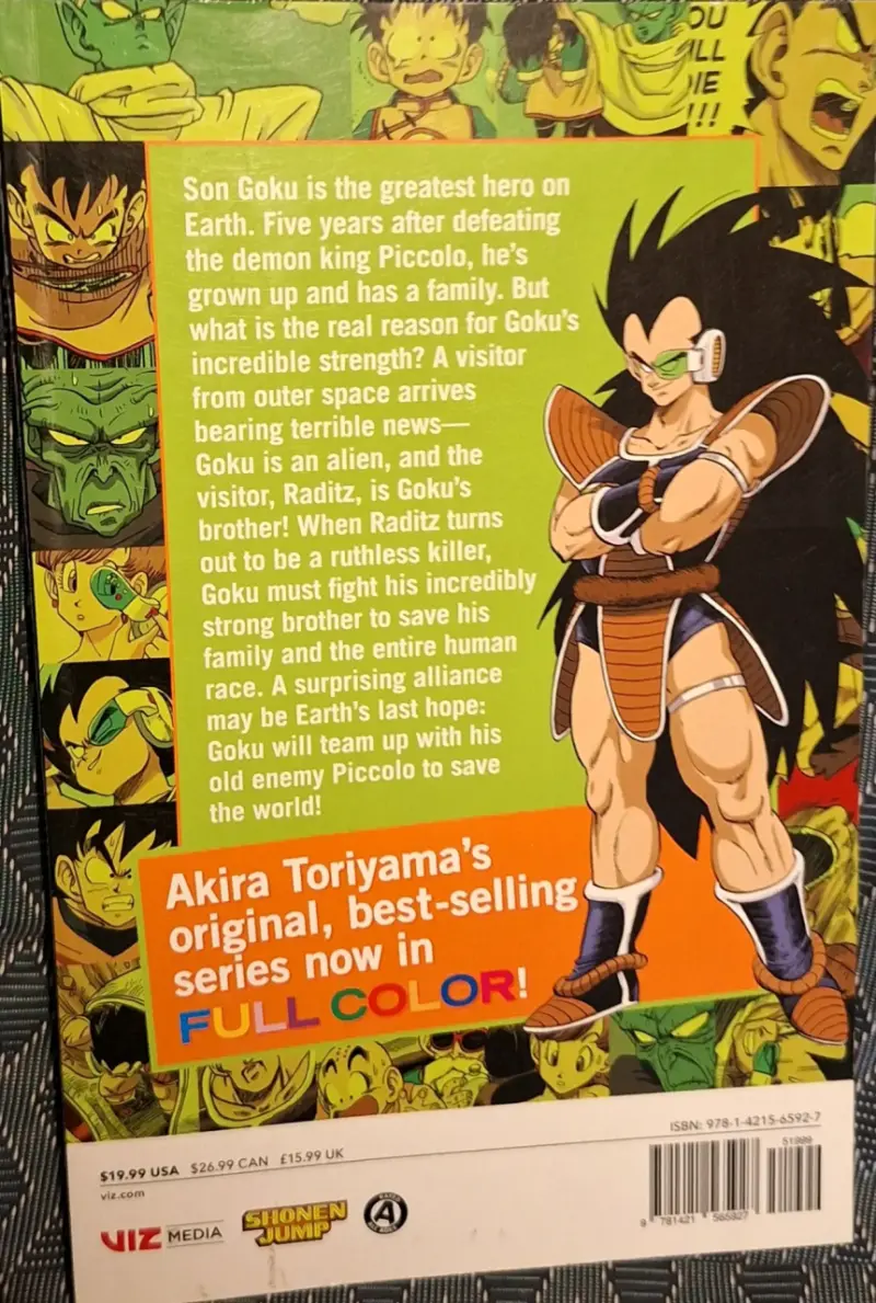 Manga Dragon Ball Full Color Saga Saiyan - 2