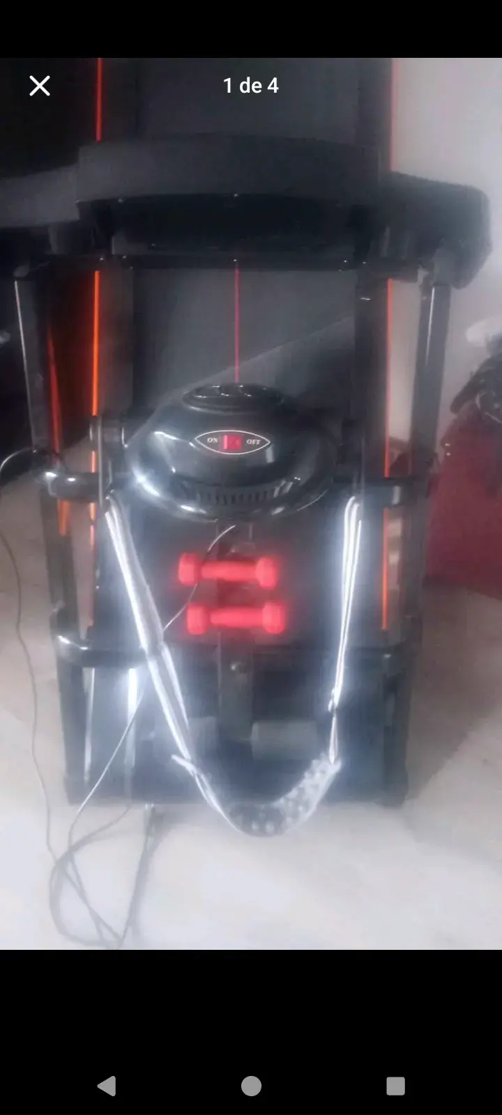 Caminadora eléctrica plegable con pantalla digital - 3