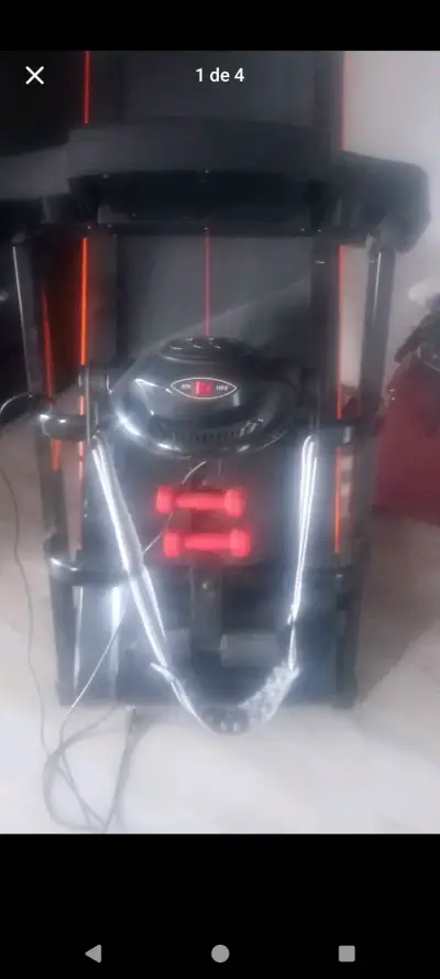 Caminadora eléctrica plegable con pantalla digital - miniatura 3