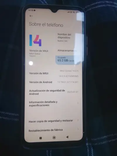 Smartphone Xiaomi Redmi 10C 128GB Verde - miniatura 2