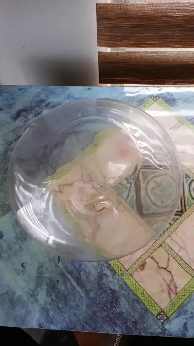 Decantador de vidrio transparente elegante - miniatura 4