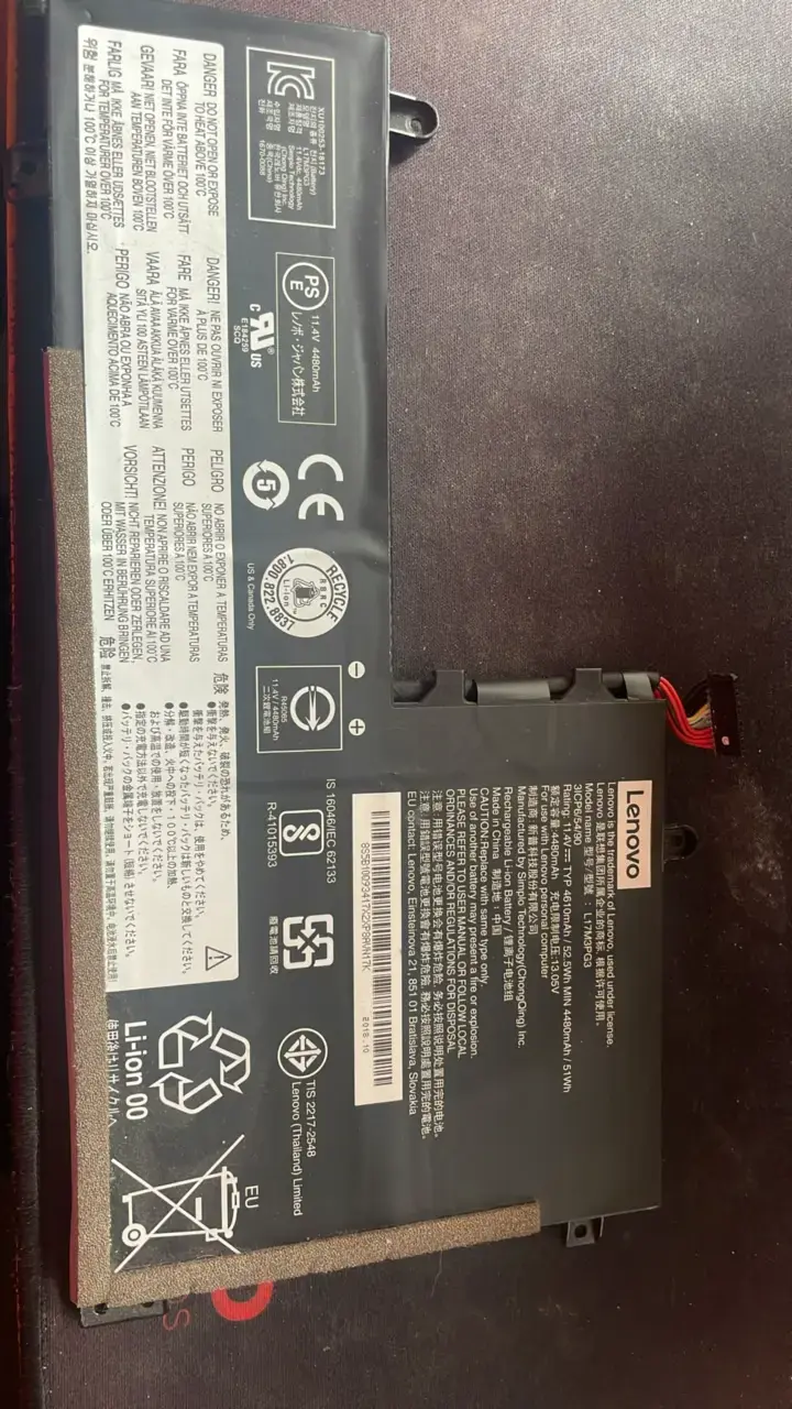 Batería Lenovo legion 5
