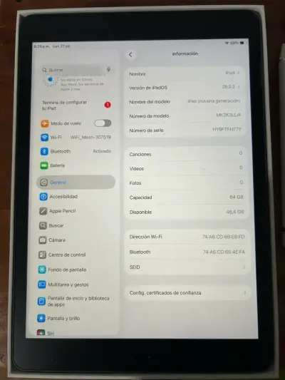 iPad de 9ª generación WiFi - miniatura 3