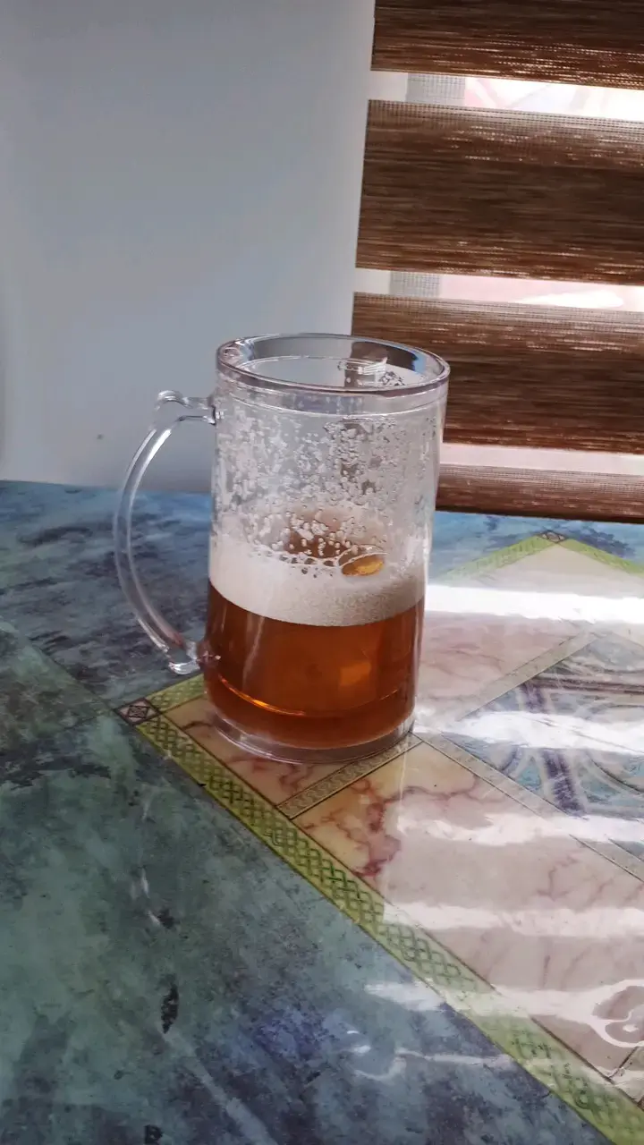 Jarro Cervecero Transparente de plástico