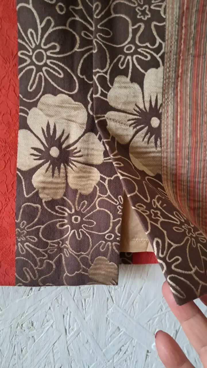 Falda midi estampada floral multicolor - 4