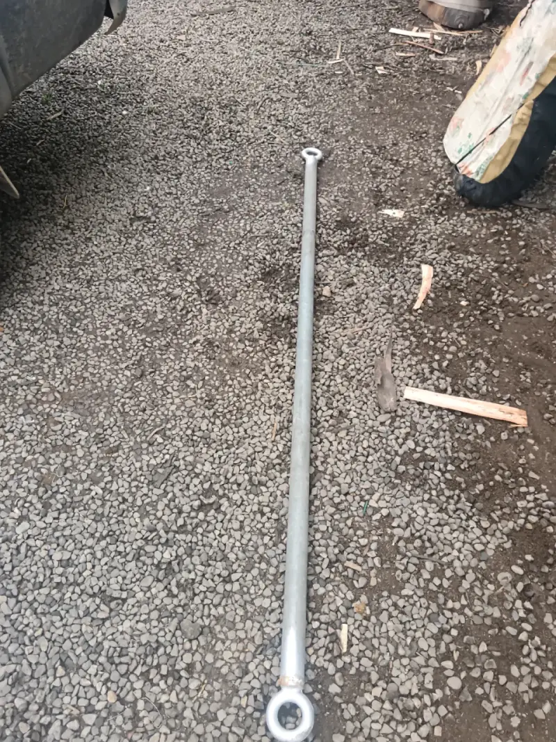 Barra de remolque de acero galvanizado - 2