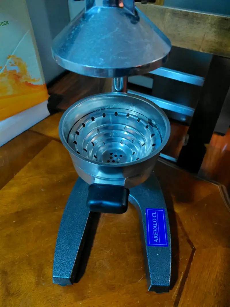 Exprimidor manual de acero inoxidable - 3