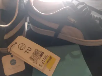 Zapatillas deportivas negras Puma Suede c biletera - miniatura 3